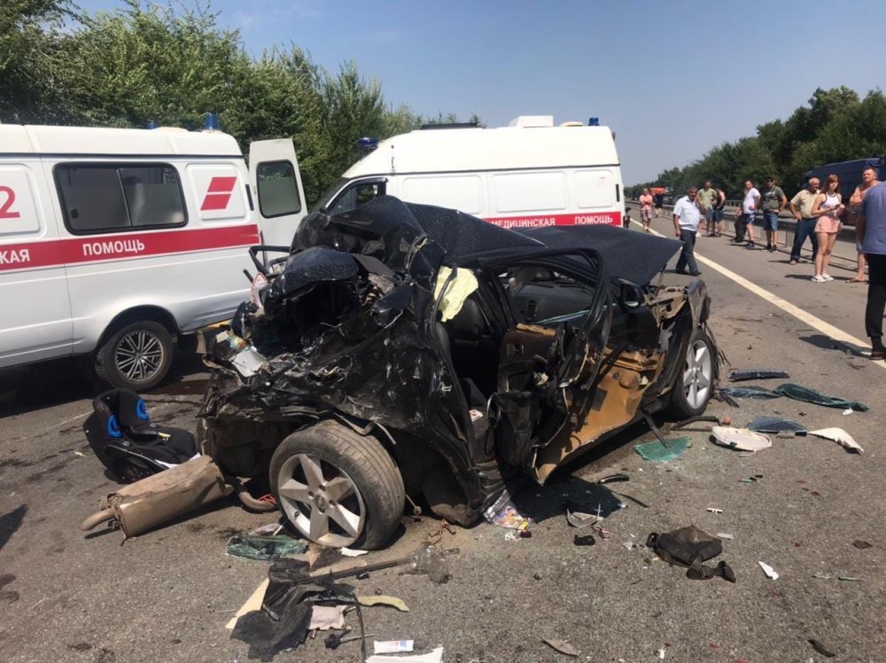 Четыре человека погибли в массовом ДТП на трассе М-4 Дон в Ростовской области - «ДТП»