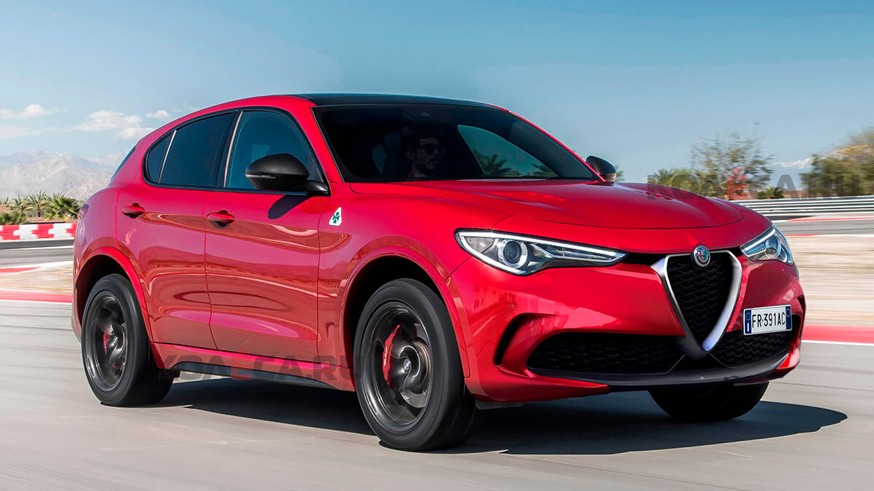 Alfa Romeo намерена обновить кроссовер Stelvio: первое изображение - «Alfa Romeo»