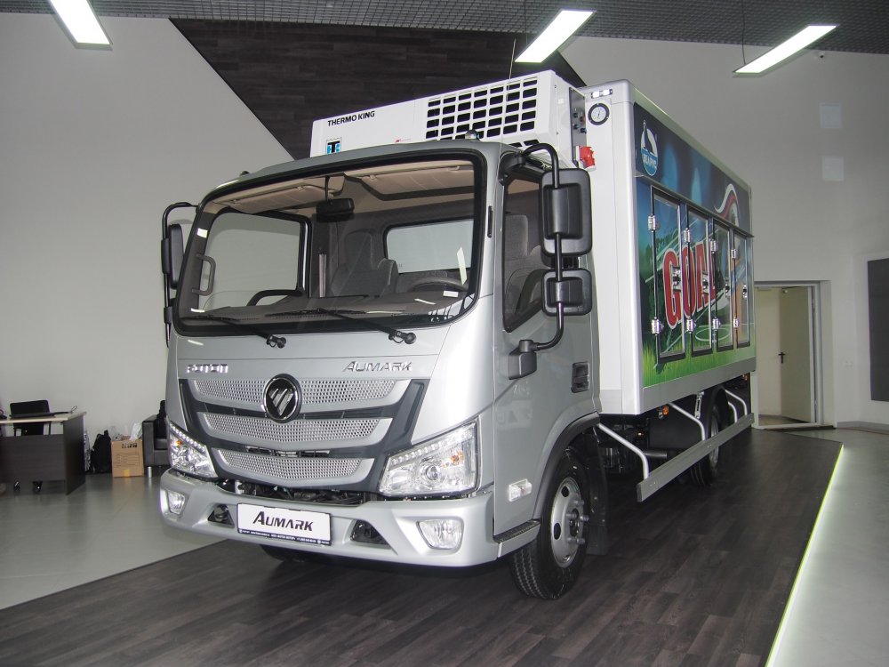 Foton представил в РФ новые грузовые автомобили Aumark и Auman - «Foton»