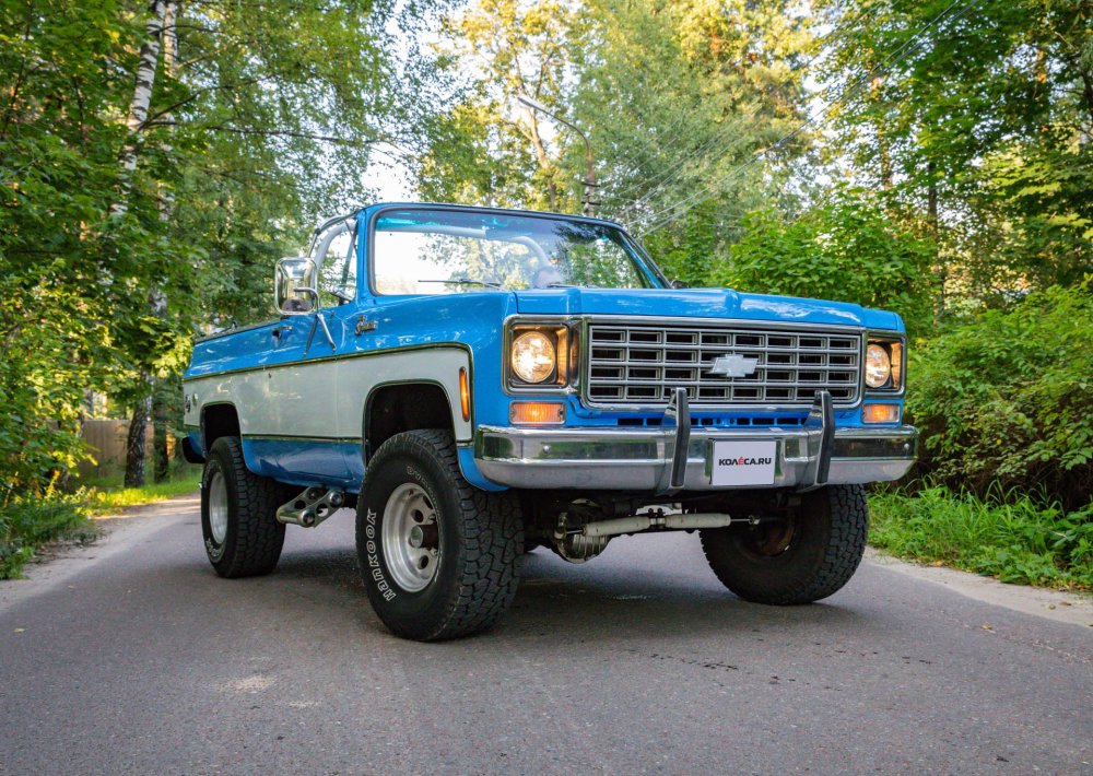 V8, рессоры и постоянный полный привод: опыт владения Chevrolet Blazer K5 1974 - «Chevrolet»