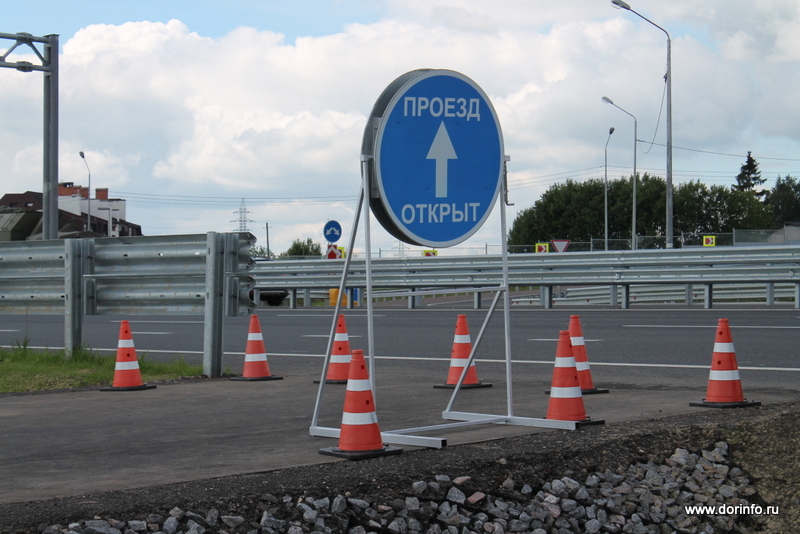По участку Восточного обхода Новосибирска открыли рабочее движение - «ДТП»