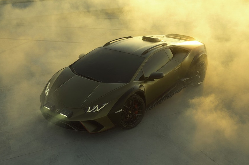 Lamborghini Huracan Sterrato: внешность внедорожной версии спорткара раскрыта - «Автоновости»