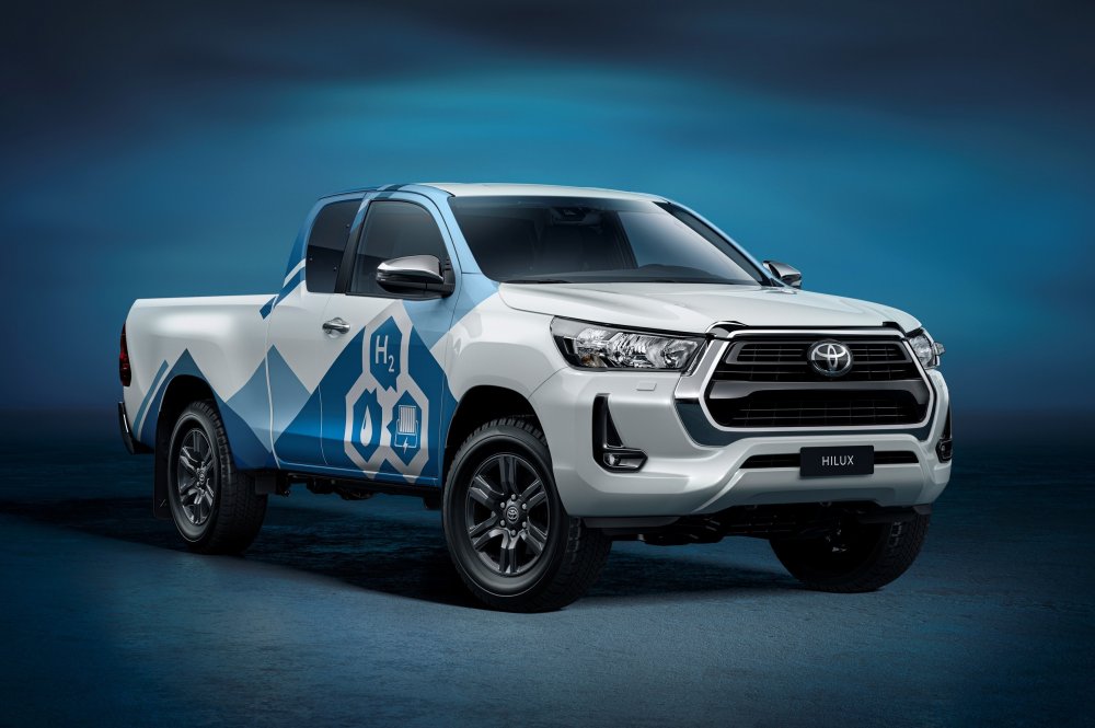 Toyota разработает водородный пикап Hilux H2 на деньги британского правительства - «Автоновости»