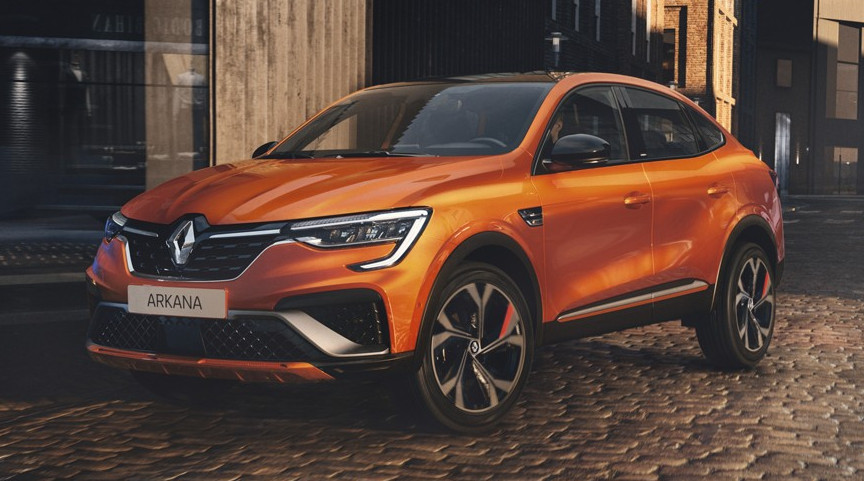 Renault готовится к дебюту обновлённого кроссовера Arkana: свежее изображение - «Автоновости»