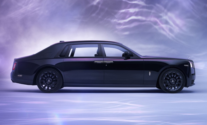 Rolls-Royce Phantom Syntopia: оформление в виде волн, отделка шёлком и ароматизация салона - «Автоновости»