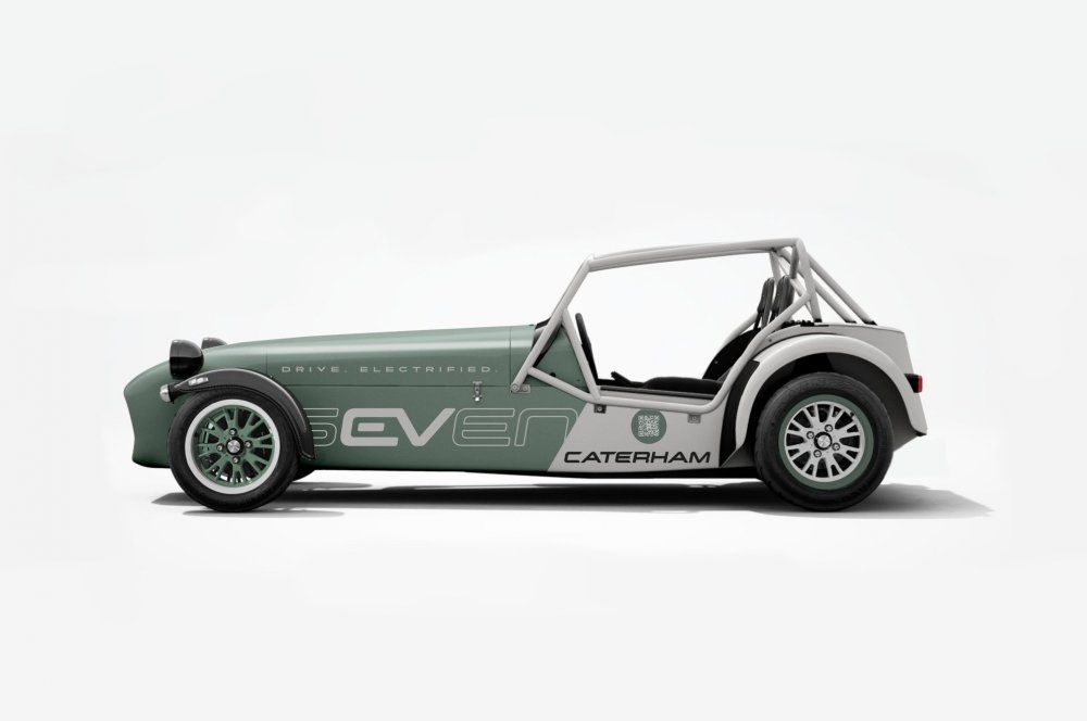 Электрический Caterham EV Seven: масса менее 700 кг, но батареи хватит всего на 20 минут - «Автоновости»
