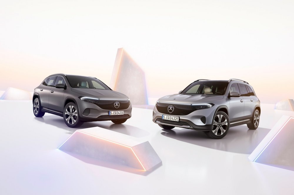 Обновлённые Mercedes-Benz EQA и EQB: увеличенная дальнобойность и более свежий дизайн - «Автоновости»
