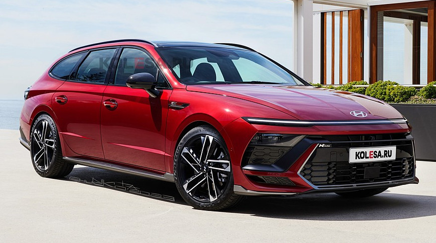 Новый универсал Hyundai Sonata и его кросс-версия: какими они могут быть - «Автоновости»