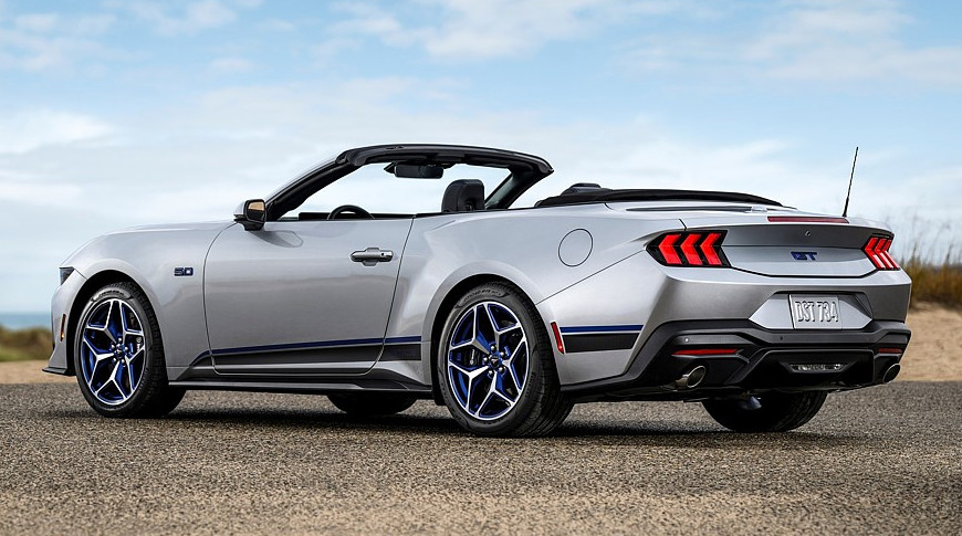 Под небом голубым: новый Ford Mustang GT обзавёлся спецверсией California Special - «Автоновости»