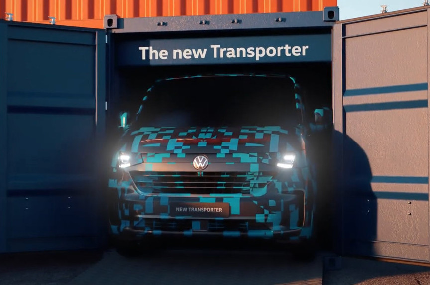 Volkswagen Transporter нового поколения показался на видео - «Автоновости»