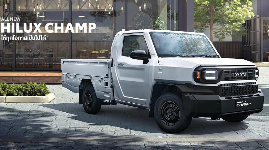 Дерзкий бюджетник: Toyota Hilux Champ в стиле Arctic Trucks - «Автоновости»