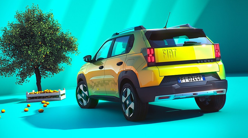Бюджетный кросс-хэтчбек Fiat Grande Panda показался на первых фотографиях - «Автоновости»