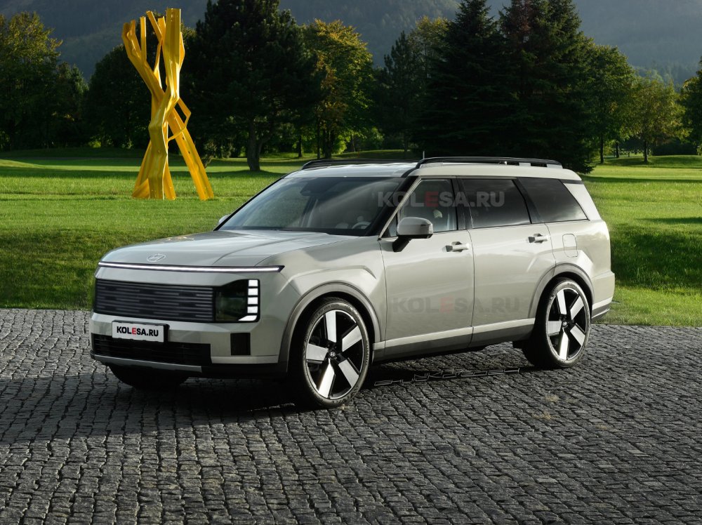 Hyundai Palisade следующего поколения: новые изображения - «Автоновости»