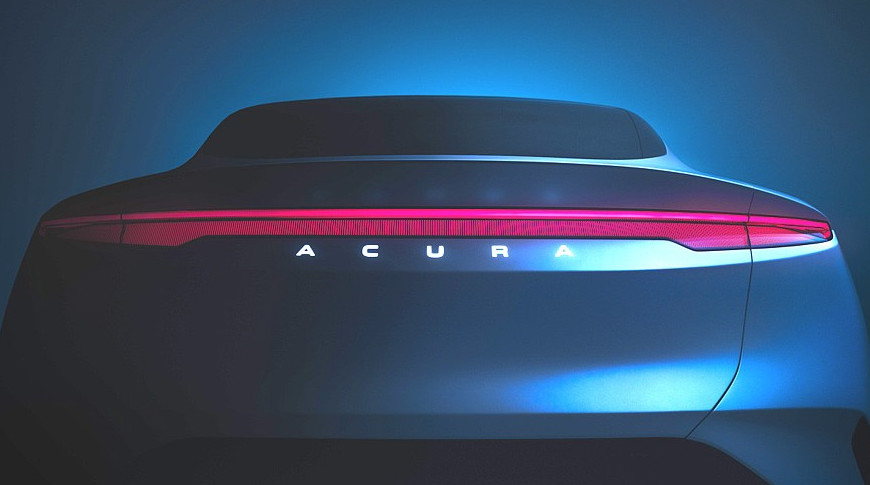 Acura готовит ещё один кроссовер: опубликован первый тизер новинки - «Автоновости»