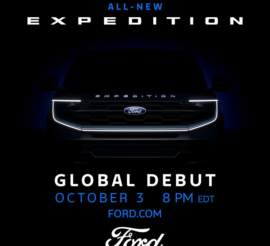 Новый Ford Expedition готовится к дебюту: первый тизер внедорожника - «Автоновости»