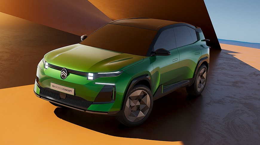Citroën готовит новый C5 Aircross: первое изображение - «Автоновости»