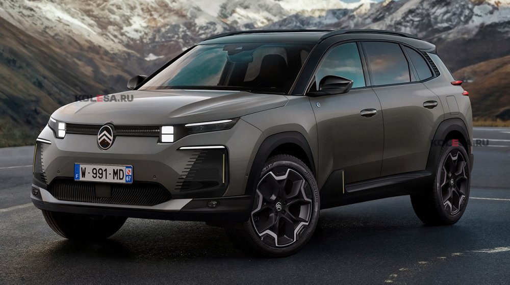 Citroën готовит новый C5 Aircross: первое изображение - «Автоновости»