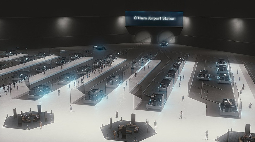 Tesla Robovan: беспилотный электрический автобус в стиле ретрофутуризма - «Автоновости»