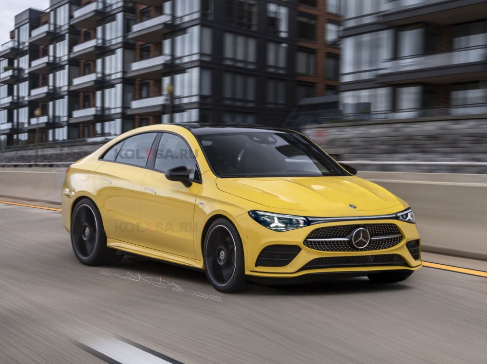 Mercedes-Benz CLA следующего поколения: новые изображения - «Автоновости»