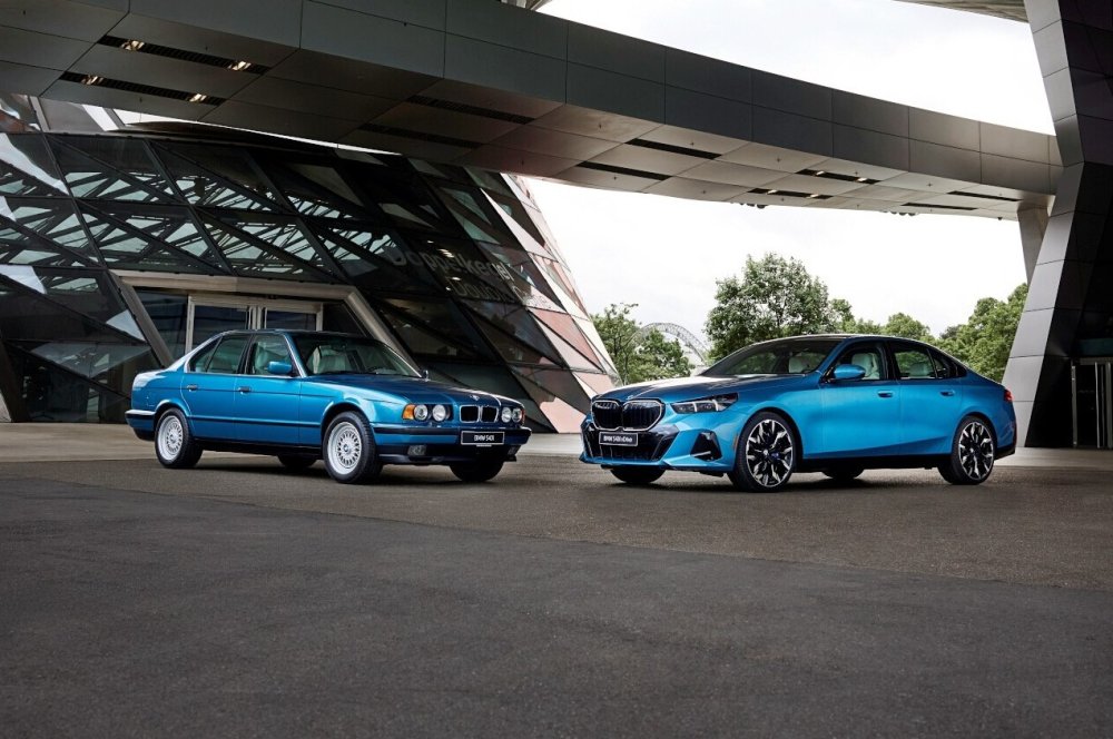 В память о былой изящности: BMW посвятила спецверсию новой «пятёрки» поколению E34 - «Автоновости»