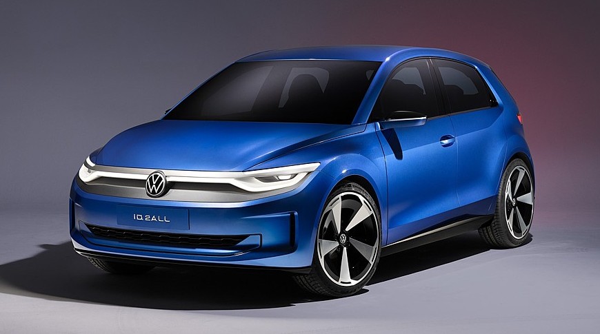 Volkswagen может выпустить хот-хэтч ID.2 R: три электромотора, мощность более 400 «лошадей» - «Автоновости»