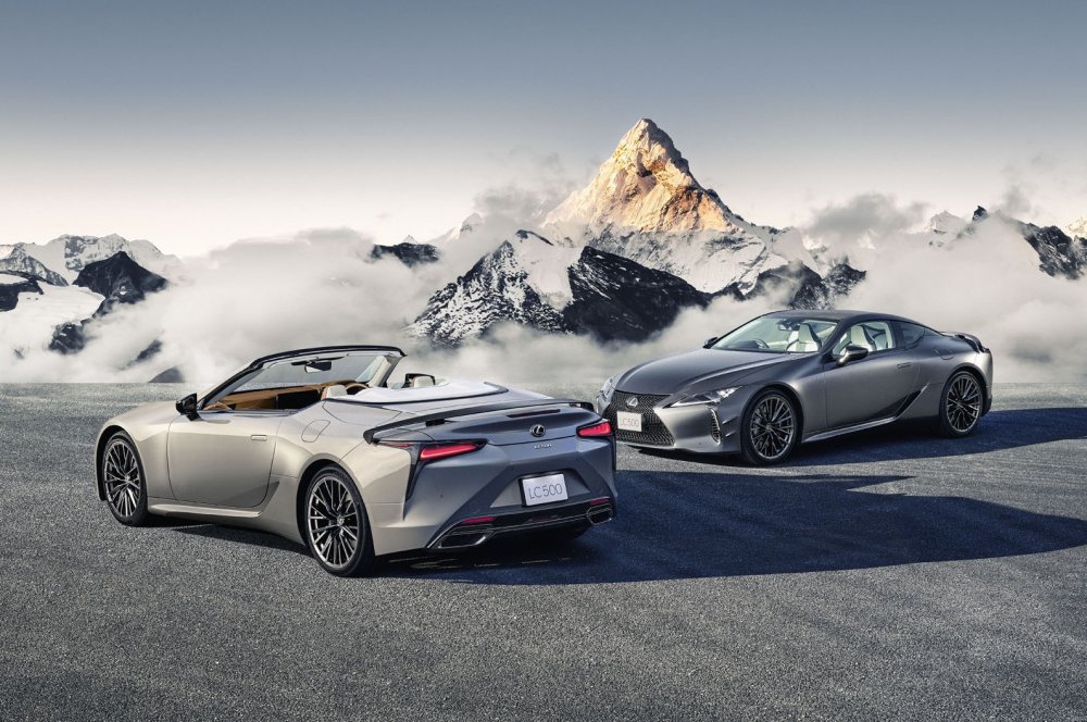 Посвежевшие купе и кабриолет Lexus LC 500 обзавелись спецверсией Pinnacle - «Автоновости»