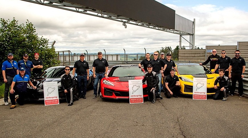 Chevrolet Corvette C8 на Нюрбургринге: три версии и один внеклассовый рекорд - «Автоновости»