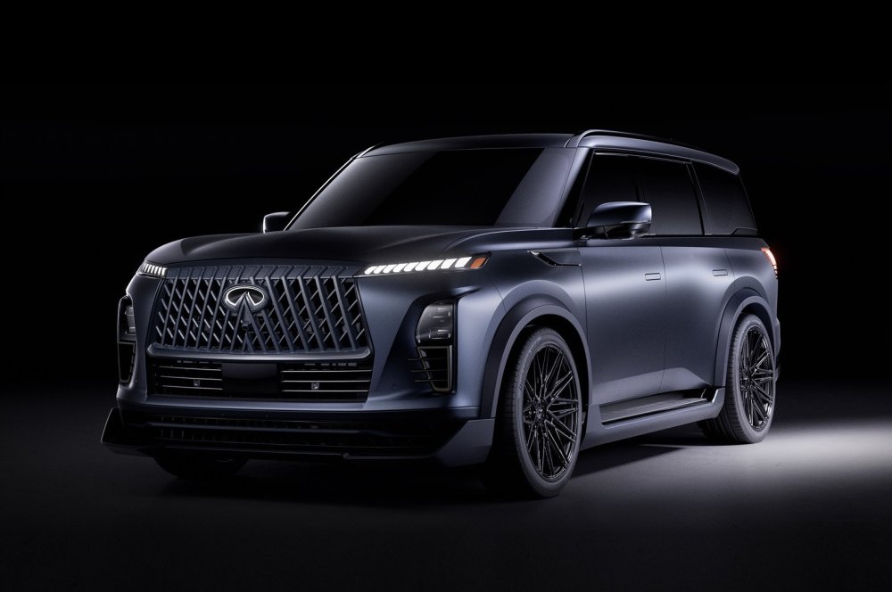 Внедорожник Infiniti QX80 «оброс» парой концептов с приставками Track и Terrain - «Автоновости»