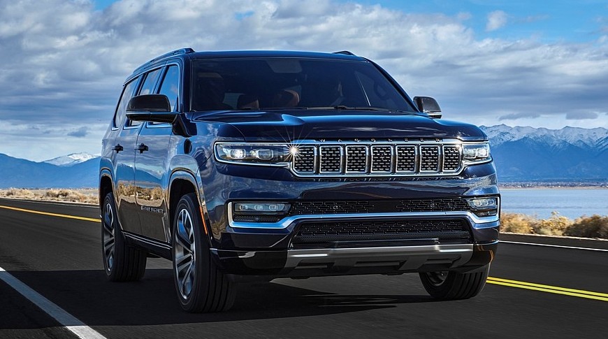 Обновлённый Jeep Grand Wagoneer готовится к премьере: первая фотография - «Автоновости»