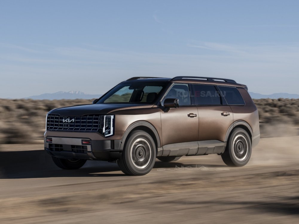 Kia Telluride следующего поколения: новые изображения - «Автоновости»
