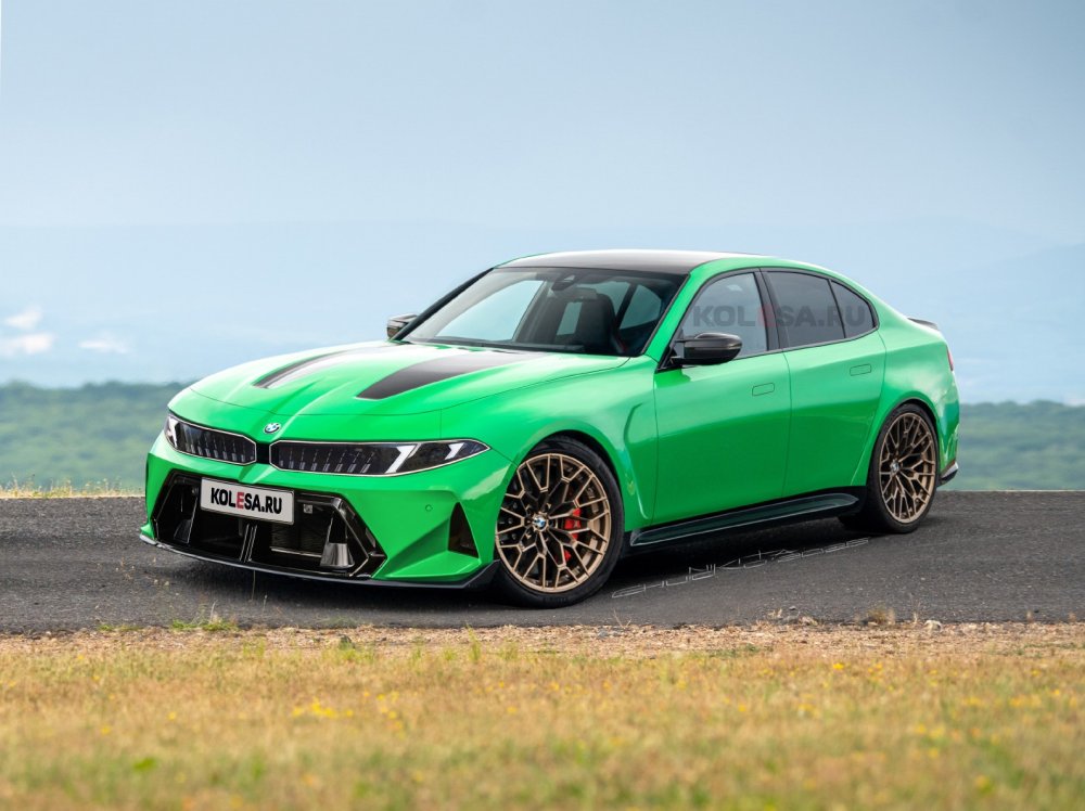 Новая бензиновая BMW M3 (G84): первые изображения - «Автоновости»