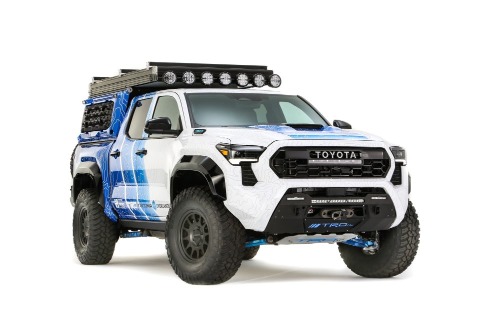 Водородный монстр Toyota Tacoma H2-Overlander: 555 л.с. и чистая вода для душа - «Автоновости»