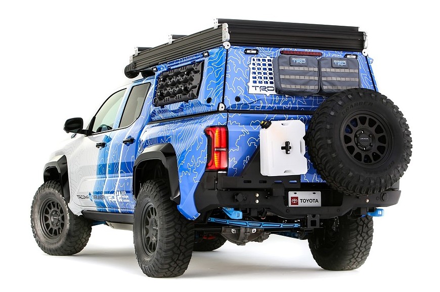 Водородный монстр Toyota Tacoma H2-Overlander: 555 л.с. и чистая вода для душа - «Автоновости»