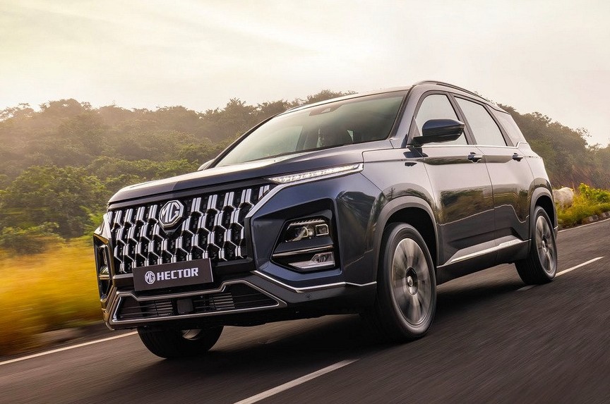 Обновлён кроссовер MG Hector, брат Chevrolet Captiva: пока без дизеля - «Автоновости»