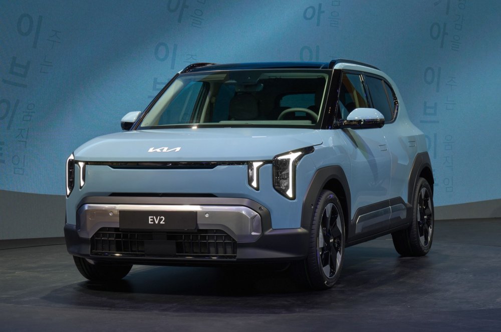 Рассекречен кроссовер Kia EV2: разный дизайн, две батареи и прописка в Европе - «Автоновости»
