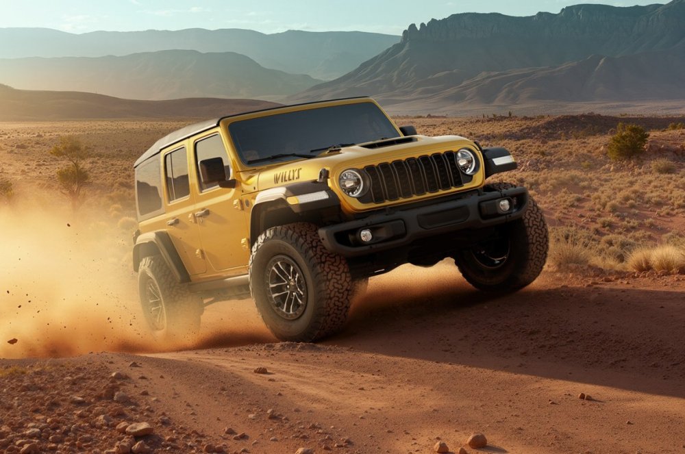 Jeep Wrangler получил новую спецверсию Willys 392 с мотором V8 Hemi - «Автоновости»