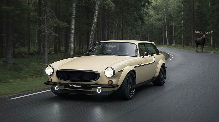 Рестомод Volvo P1800 ES Norrsken из Нидерландов: новая жизнь шведского шутинг-брейка - «Автоновости»