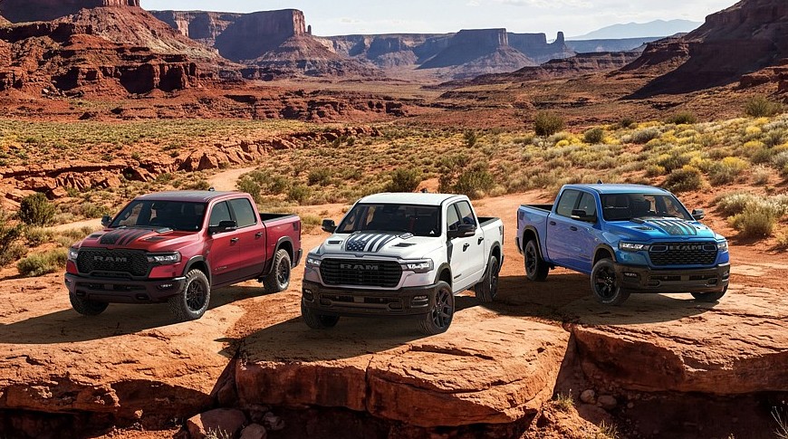 Большой пикап Ram 1500 обзавёлся особенными юбилейными версиями - «Автоновости»