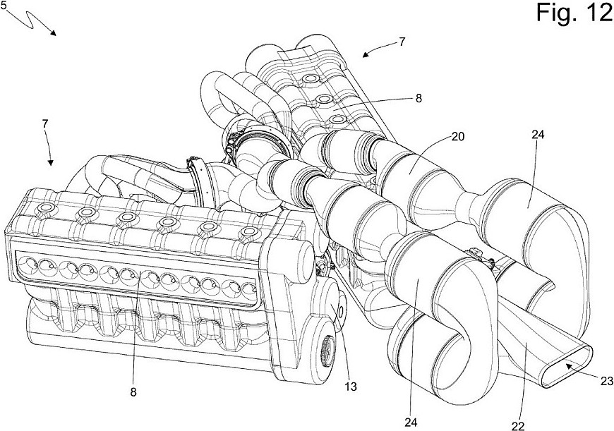 Ferrari патентует очень странный двигатель V12 для гибридных суперкаров - «Автоновости»