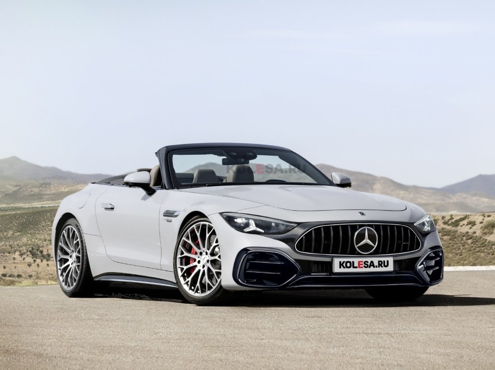 Обновлённый Mercedes-AMG SL: первые изображения - «Автоновости»