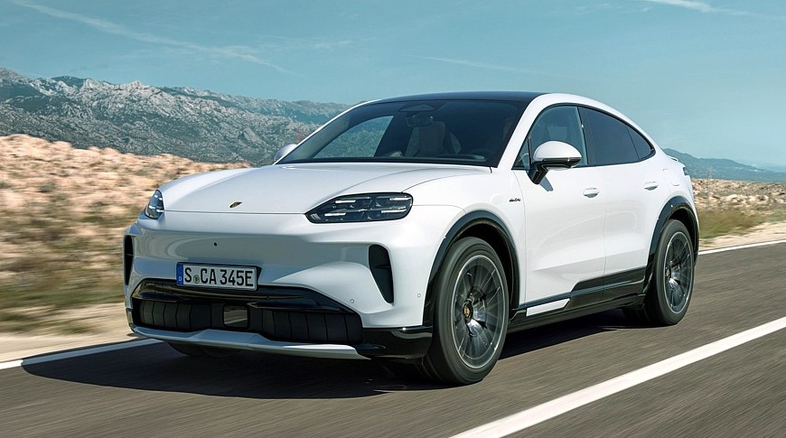 Porsche Cayenne Coupe Electric: улучшенная аэродинамика и смешной «облегчающий пакет» - «Автоновости»