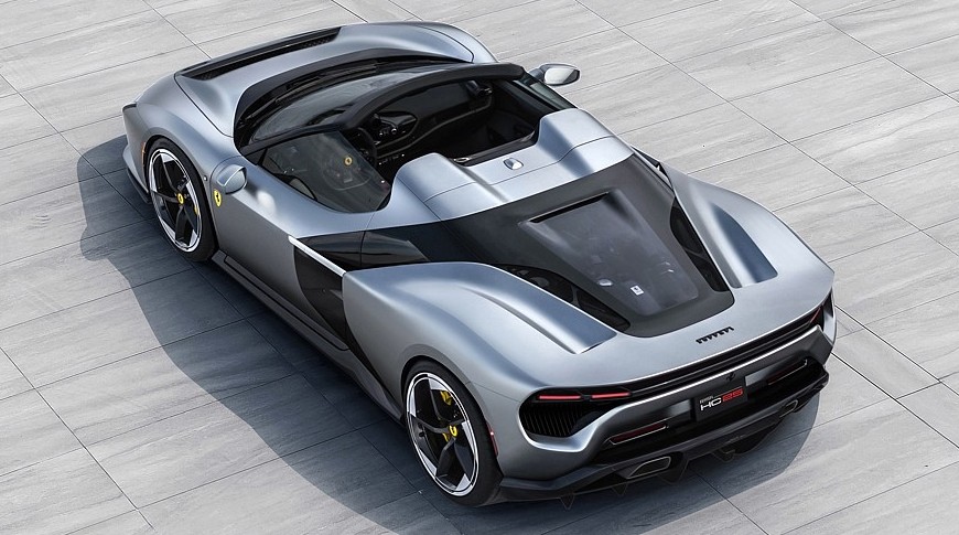 Ferrari HC25: очень интересный вариант дизайна для ушедшего Ferrari F8 Spider - «Автоновости»