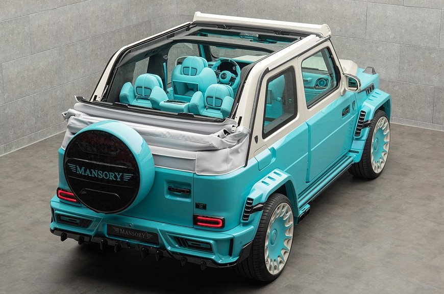 Mansory Azura: ещё один роскошный кабриолет на базе Mercedes-AMG G 63 - «Автоновости»