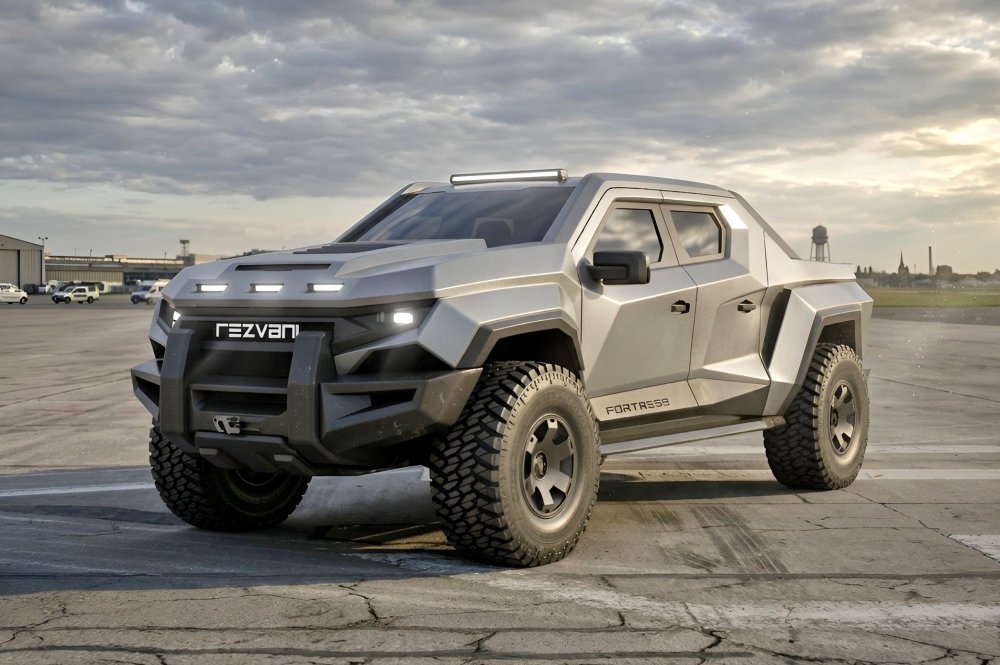 Мой Ford — моя крепость: представлен пикап Rezvani Fortress на базе Ford F-150 Raptor - «Автоновости»