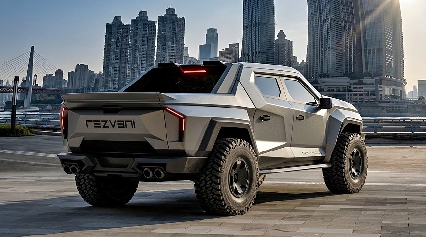 Мой Ford — моя крепость: представлен пикап Rezvani Fortress на базе Ford F-150 Raptor - «Автоновости»