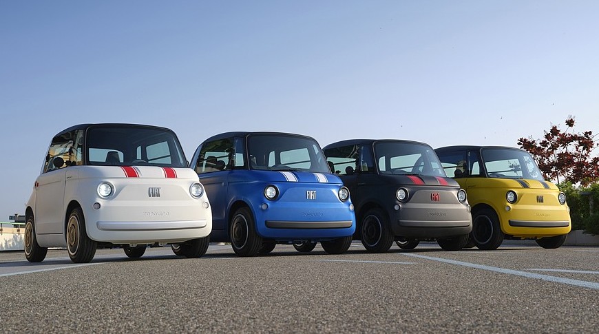 Fiat подготовил спецверсию Topolino Sport и концепт Multiplina - «Автоновости»