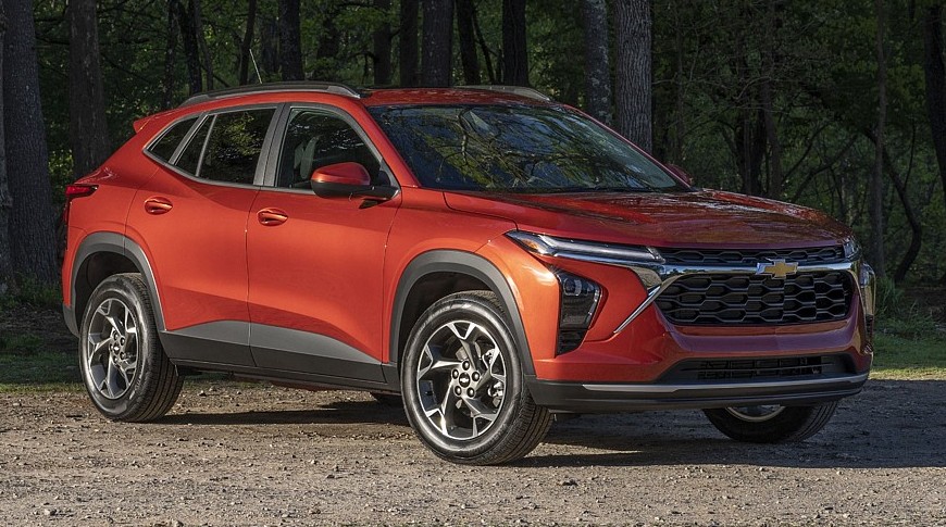 Обновлённый кроссовер Chevrolet Trax: первые изображения - «Автоновости»
