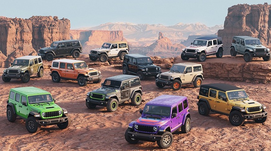 Jeep Wrangler Switchback завершает юбилейную серию Twelve 4 Twelve - «Автоновости»