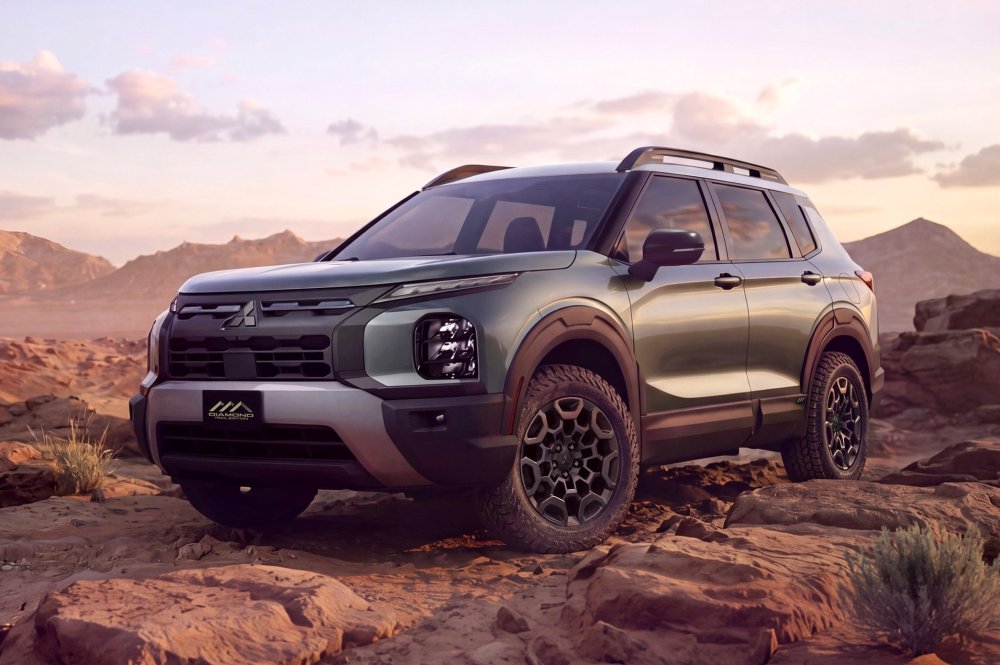 Mitsubishi готовит к премьере самый проходимый в истории Outlander Diamond Trail Edition - «Автоновости»