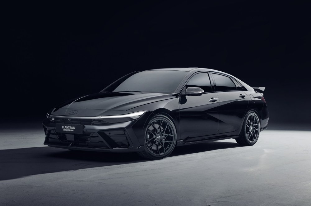У спортседана Hyundai Elantra N появилась сдержанная версия Monochrome - «Автоновости»